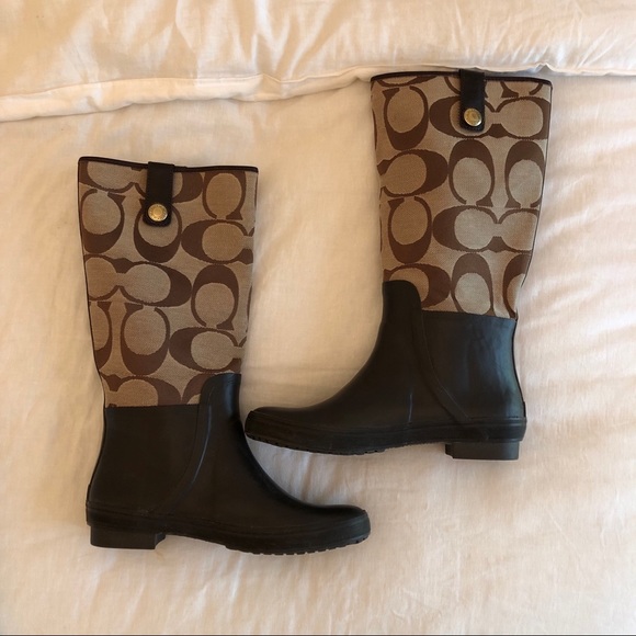 Coach Shoes - Coach Rain Boots Coach Shoes - Coach Rain Boots